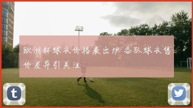 欧洲杯球衣价格表出炉 各队球衣售价差异引关注